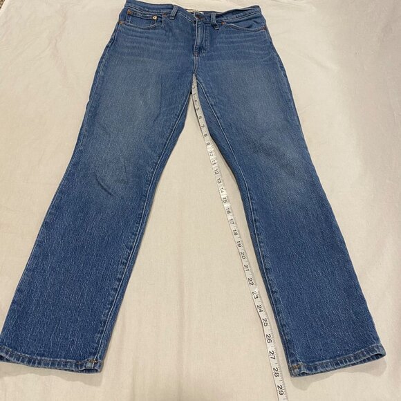 Madewell The High-Rise Slim Boyjean Size 28.‎ - Picture 7 of 9